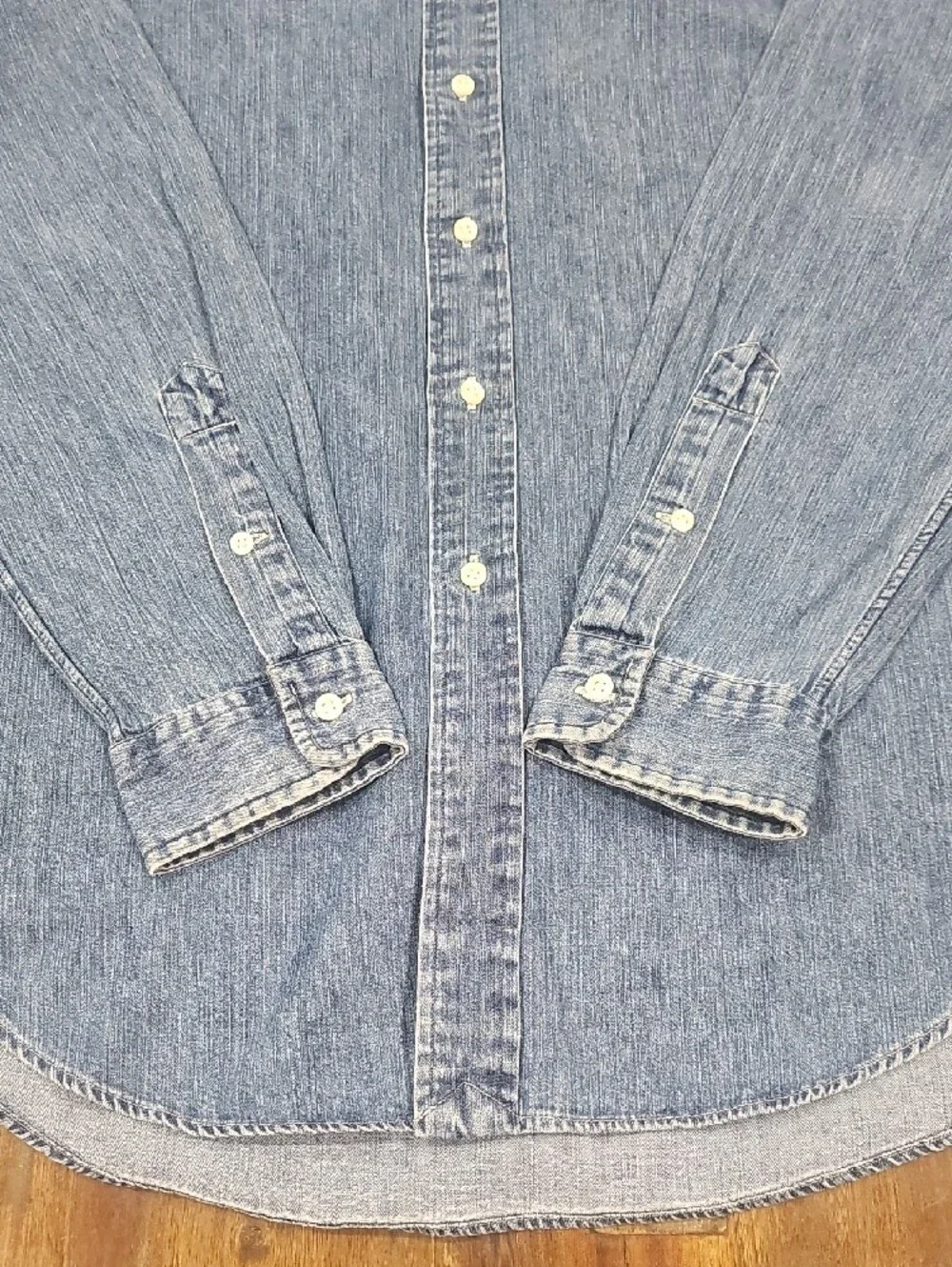 Polo by Ralph Lauren Clqssic Fit Blue Denim Button-Down Shirt